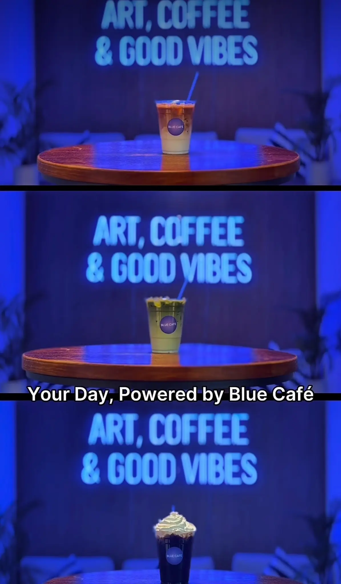 Art Coffee & Good Vibes Neon Sign