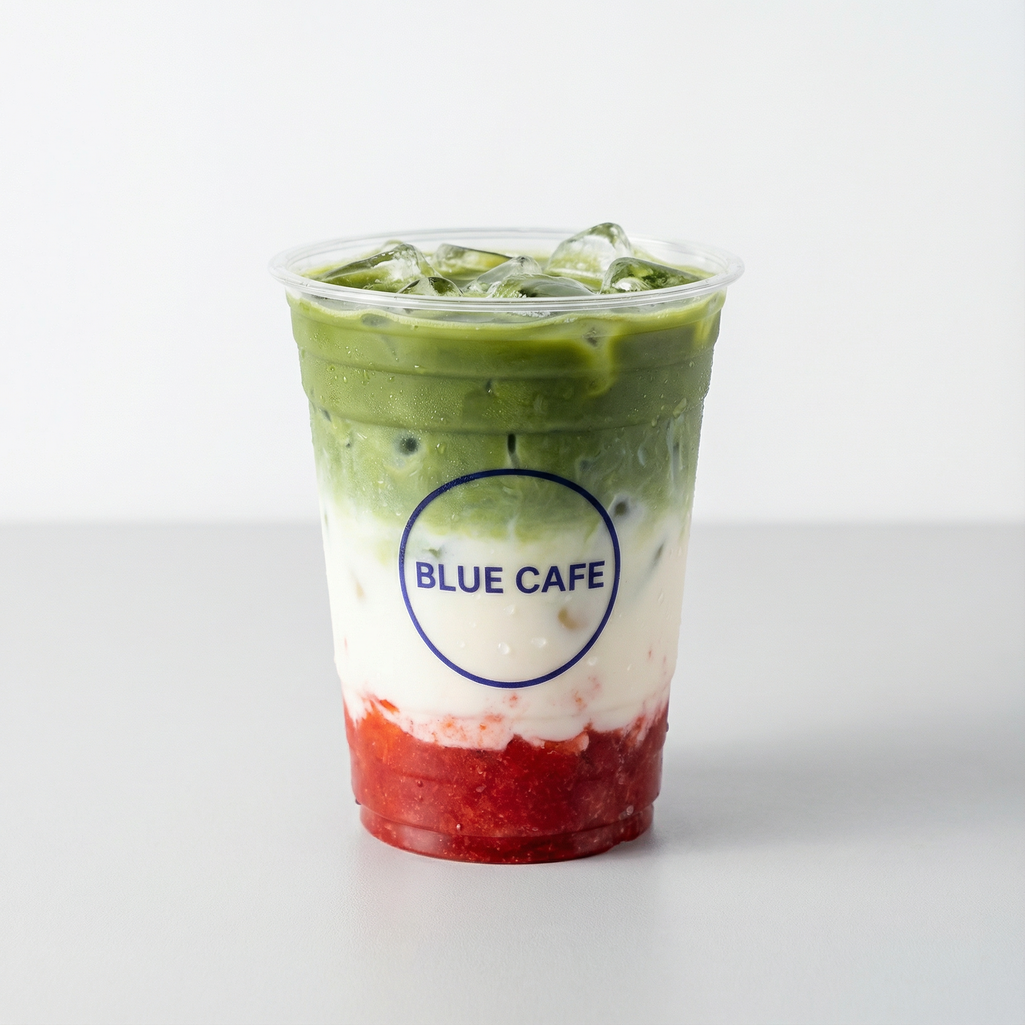 Strawberry Matcha Latte